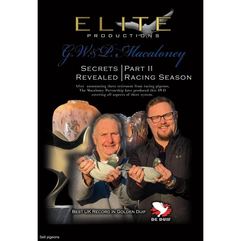 G.W & P. Macaloney – Secrets Revealed – Part II Racing Season (DVD)