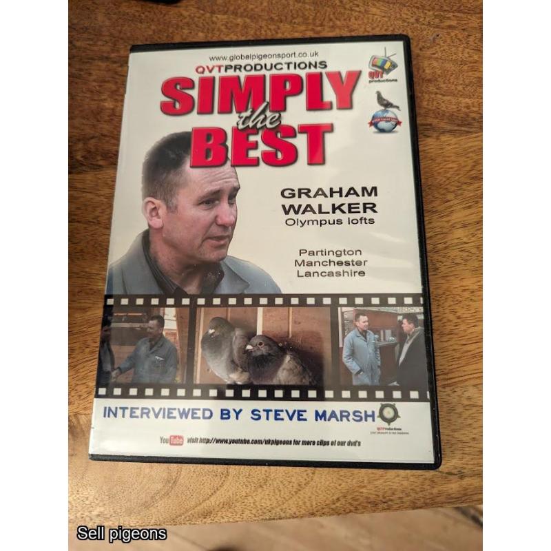 SIMPLY THE BEST GRAHAM WALKER DVD FREE P+P