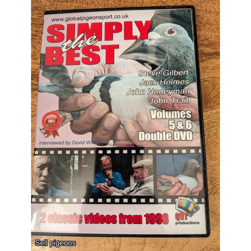 SIMPLY THE BEST VOLUMES 5 & 6 DOUBLE DVD FREE P+P